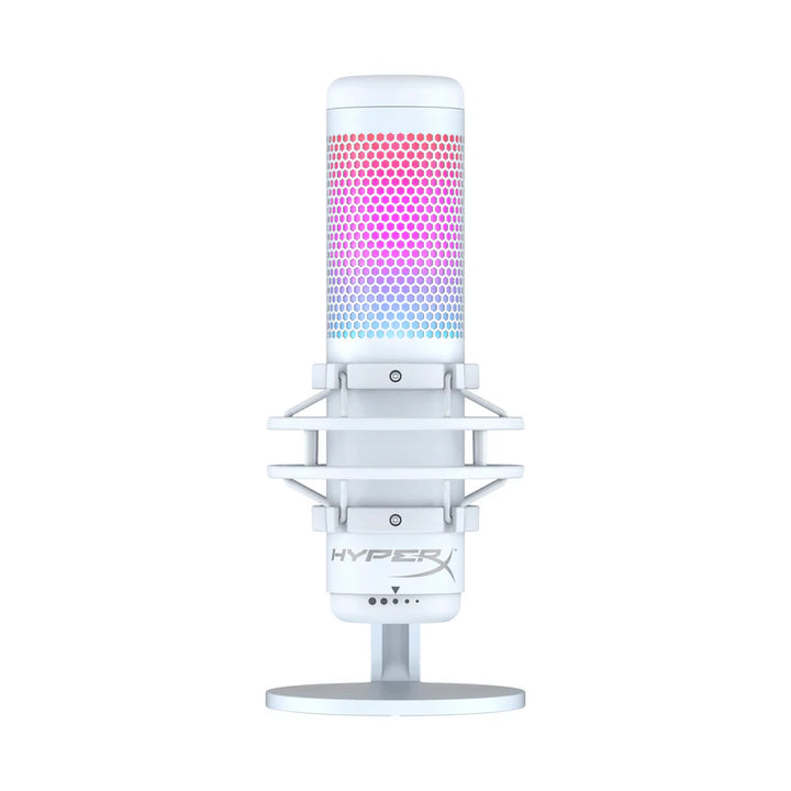 Micrófono Hyperx QuadCast S condensador USB rgb PC MAC PS5 PS4 - Achorao