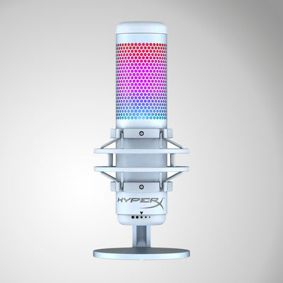 Micrófono Hyperx QuadCast S condensador USB rgb PC MAC PS5 PS4 - Achorao