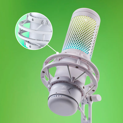 Micrófono Hyperx QuadCast S condensador USB rgb PC MAC PS5 PS4 - Achorao