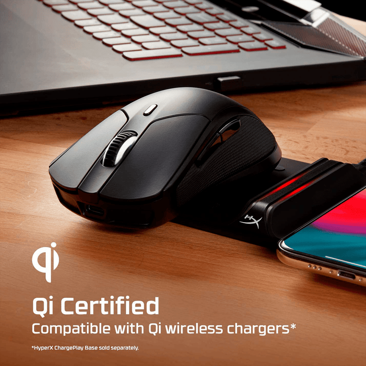 Mouse Gamer Hyperx Pulsefire Dart Wireless Qi Certified Rgb - Achorao