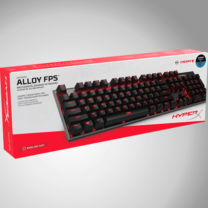 Teclado Gamer Hyperx Alloy Fps Pro Mecánico Cherry MX Blue - Achorao