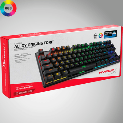 Teclado Gamer HyperX Alloy Origins Core TKL USB-C(P163B) - Achorao