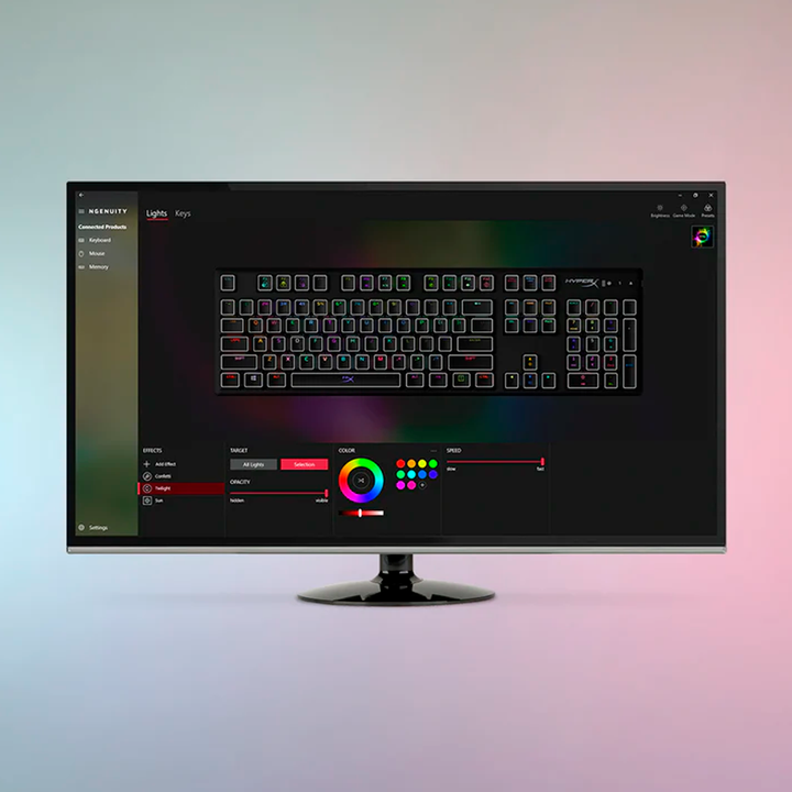 Teclado Gamer HyperX Alloy Origins RGB USB-C(P163B) - Achorao