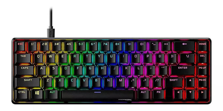 Teclado Gamer HyperX Alloy Origins 65% mecánico RGB(P163B) - Achorao