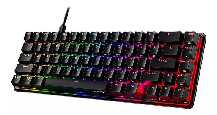 Teclado Gamer HyperX Alloy Origins 65% mecánico RGB(P163B) - Achorao
