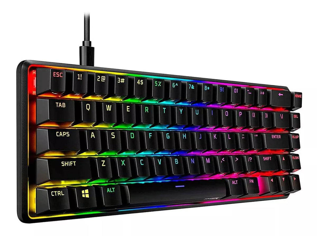 Teclado Gamer HyperX Alloy Origins 65% mecánico RGB(P163B) - Achorao