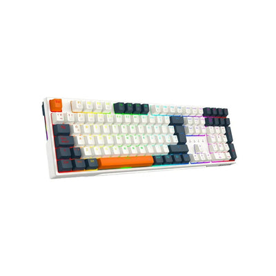 Teclado gamer Redragon Trundle K668WBO-RGB SP - Achorao