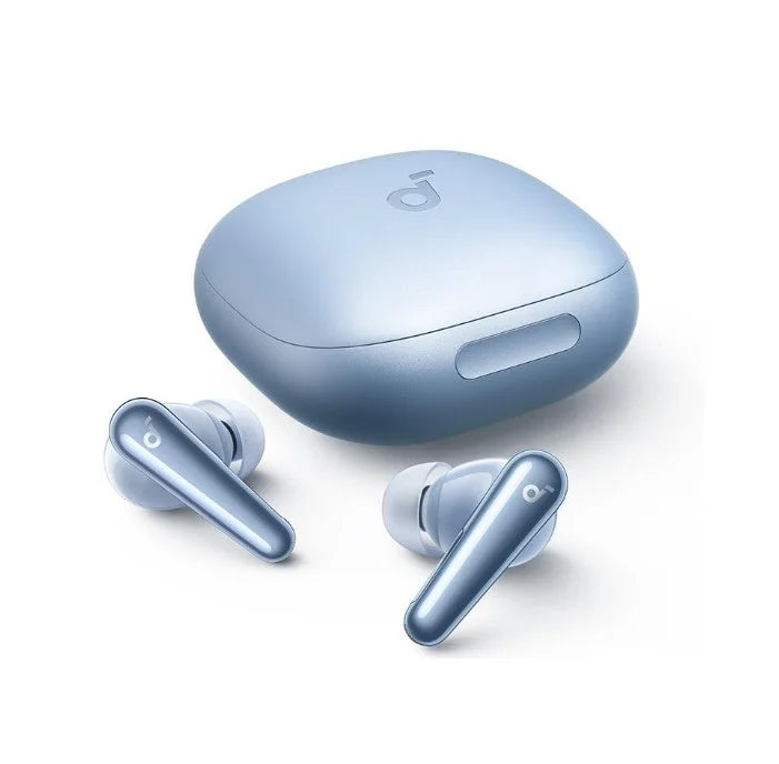 Audífonos inalámbricos Soundcore Liberty 4 Pro, color Glossy Light Blue