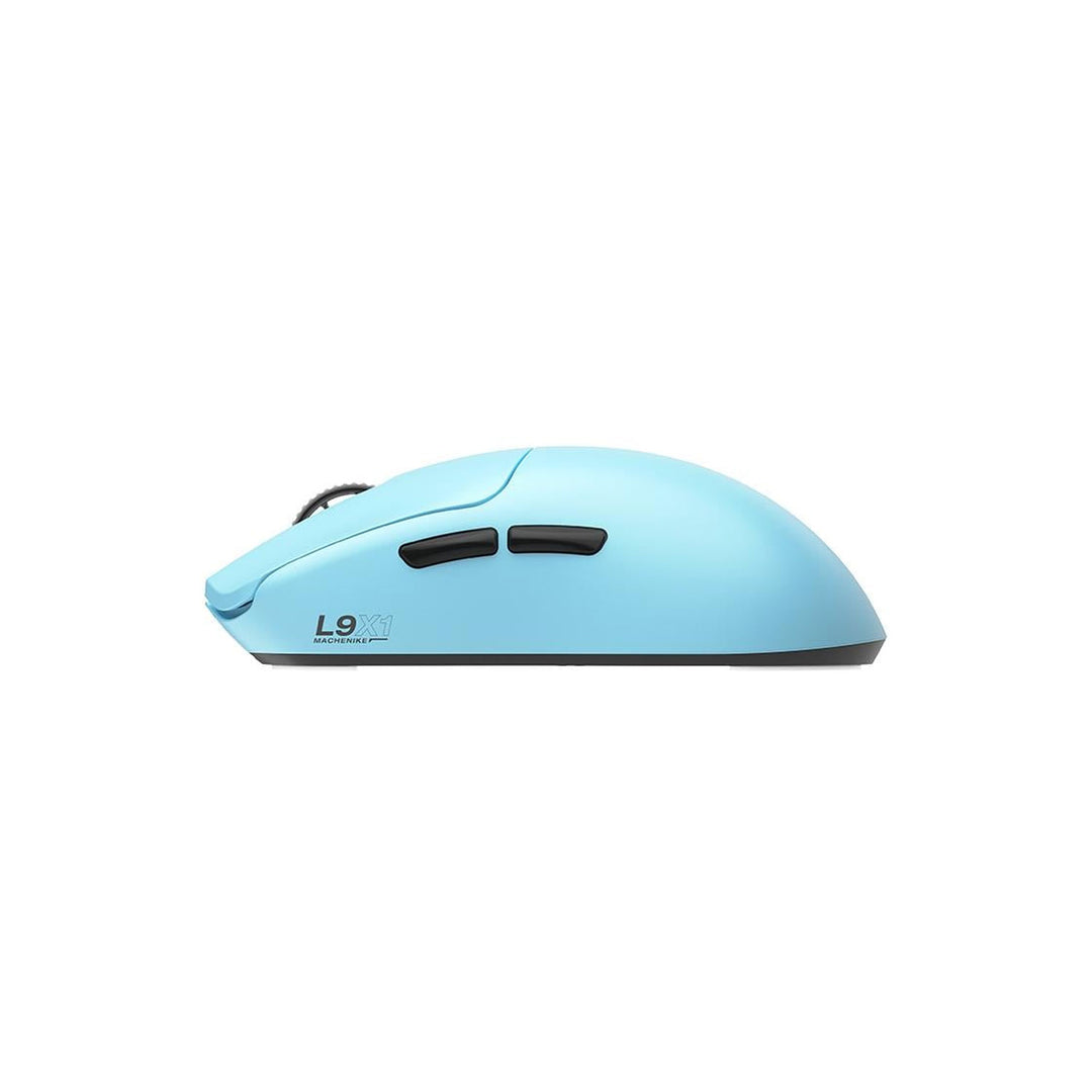 Mouse Gamer Inalámbrico Machenike L9X1 Azul, Sensor Óptico 26000 DPI, Ultraligero