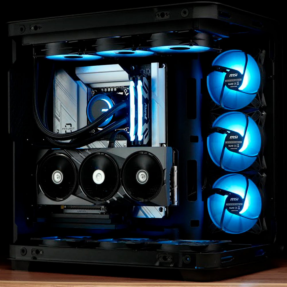 CPU Ultraman Intel Ultra 7 265kf | Rtx 4070 Super 12Gb | 2Tb Ssd | 64Gb Ram | Enf. Liq. - Achorao