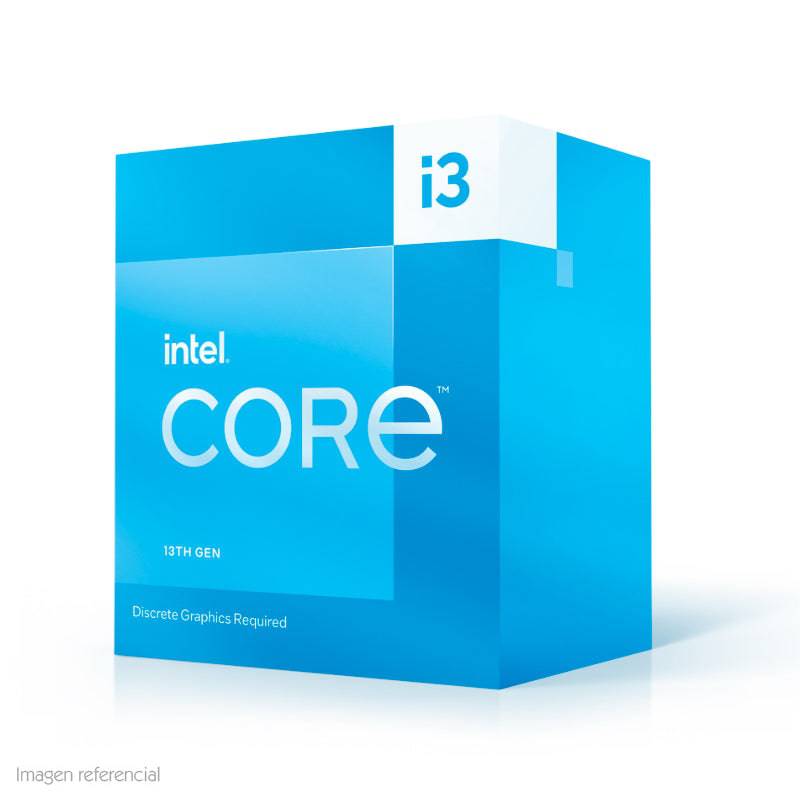 Procesador Intel Core i3-13100F 3.40/4.50 GHz LGA 1700,58W, 12MB Cache - Achorao