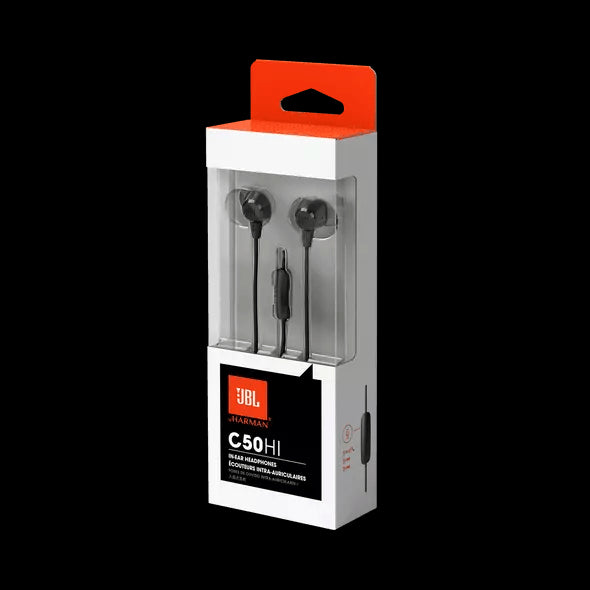 Audifonos JBL C50HI In-ear c/ Microfono Superior Bass - Achorao