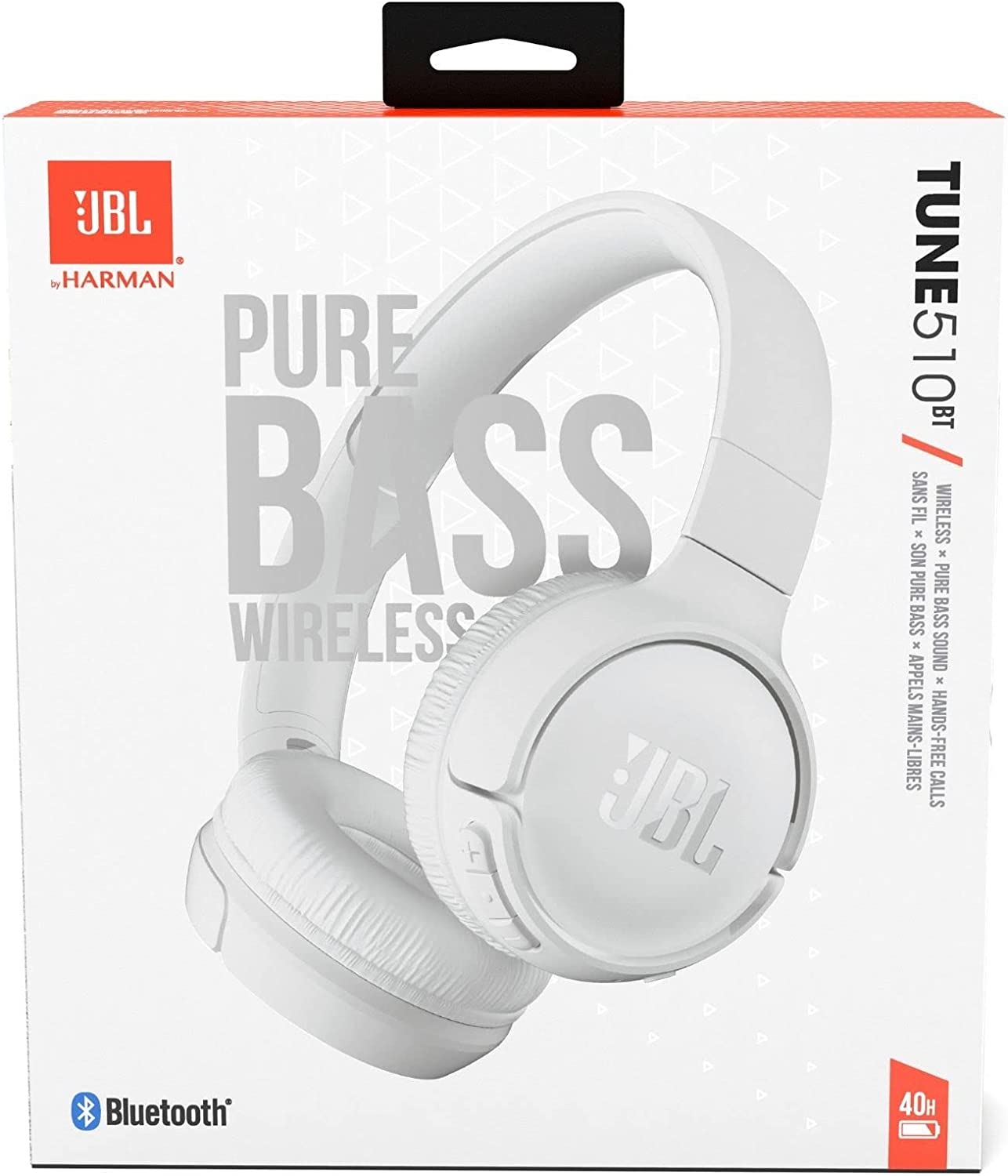 Audifonos JBL Tune 510BT Bluetooth 5.0 Pure Bass 40h - Achorao