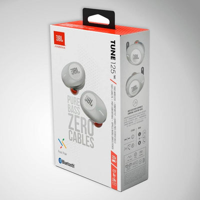 Audifonos inalámbricos JBL Tune 125TWS In-Ear, 32H Batería, Bluetooth - Achorao