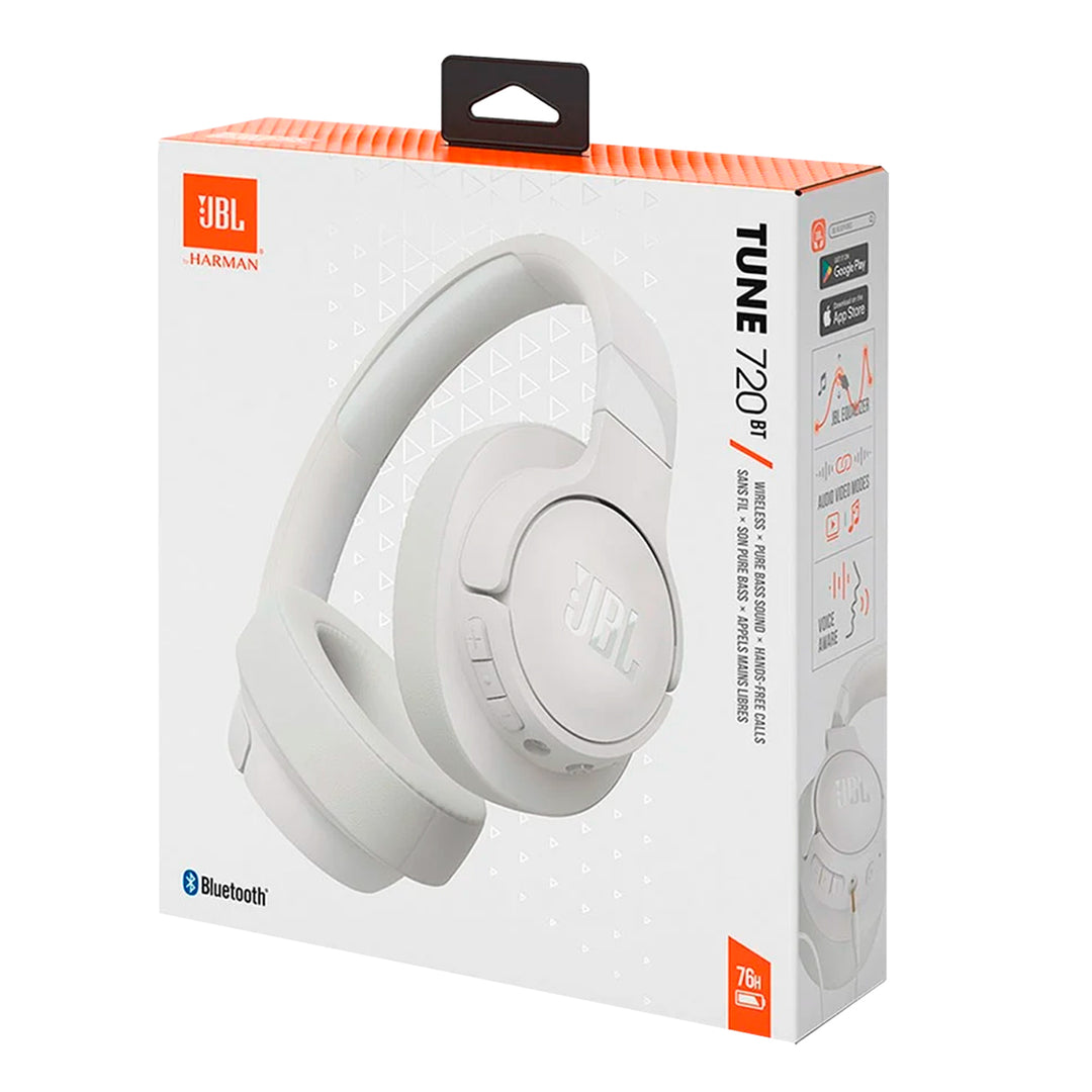 Audífonos inalámbricos JBL Tune 720 BT Blanco Achorao