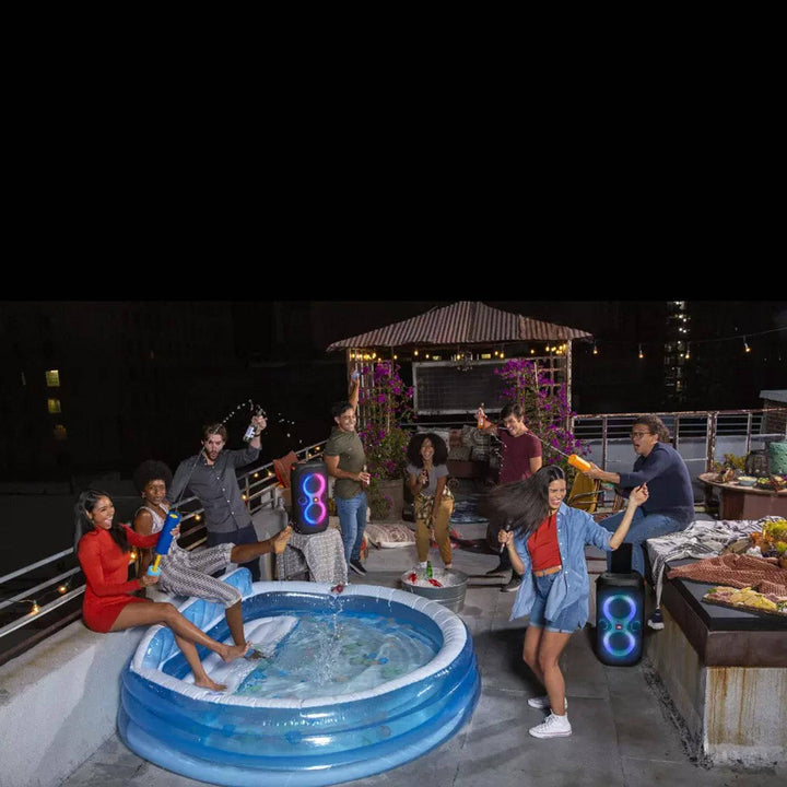 Parlante JBL PartyBox 110 IPX4 Portátil Exteriores 12hrs Bat - Achorao