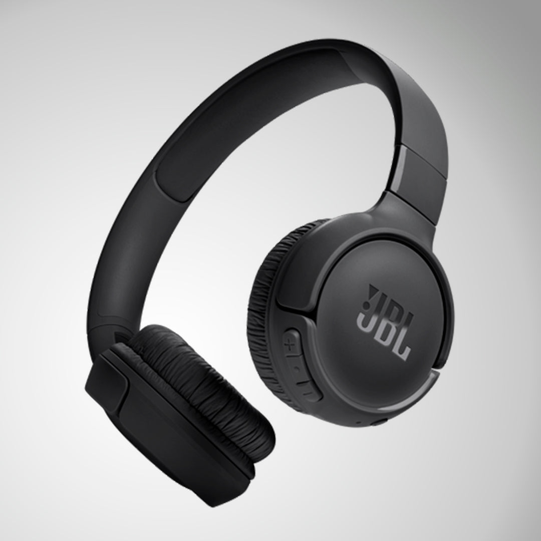 JBL Auriculares Tune 520BT, inálambricos por Bluetooth, 57 horas de reproducción con Pure Bass, plegables - Achorao