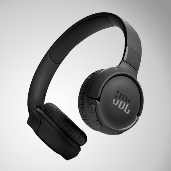 JBL Auriculares Tune 520BT, inálambricos por Bluetooth, 57 horas de reproducción con Pure Bass, plegables - Achorao
