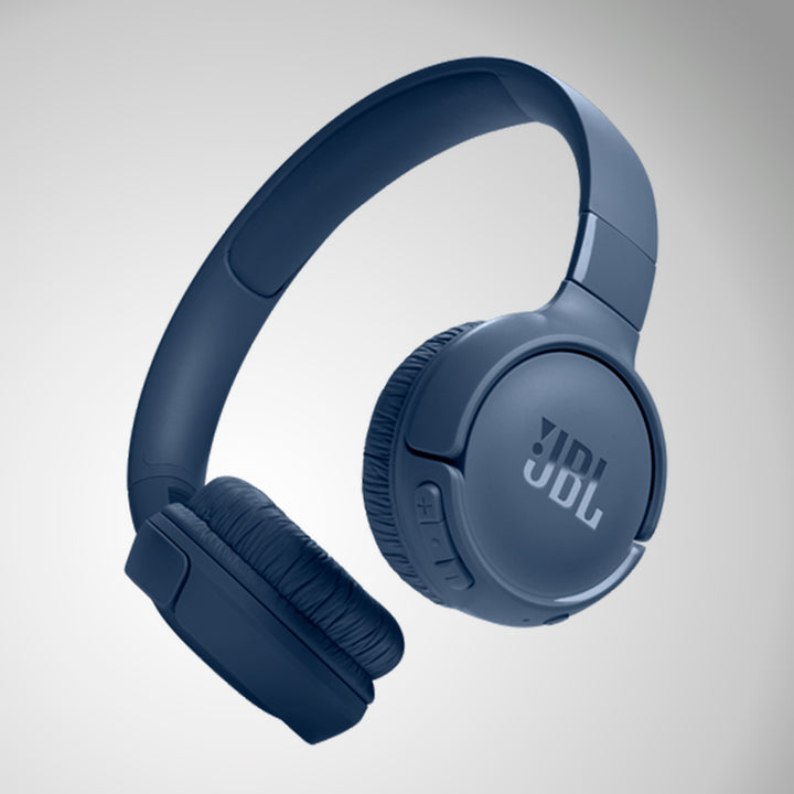 JBL Auriculares Tune 520BT, inálambricos por Bluetooth, 57 horas de reproducción con Pure Bass, plegables - Achorao