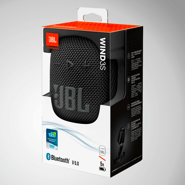 JBL Wind 3S Altavoz Bluetooth portátil para vehículos de dos ruedas - Achorao