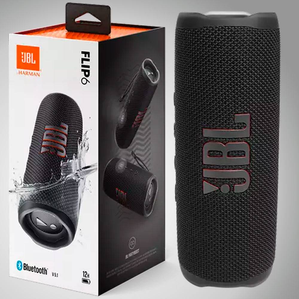 Parlante JBL Bluetooth Flip 6 Acuático IPX7 - Achorao