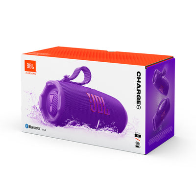 Parlante portátil JBL Charge 6 BT Speaker Purple - Achorao