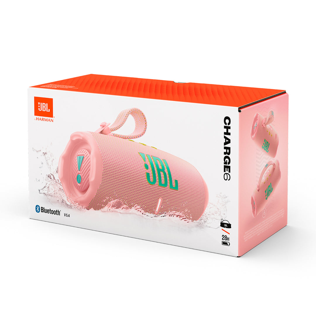 Parlante Bluetooth portátil JBL Charge 6 Pink - Achorao
