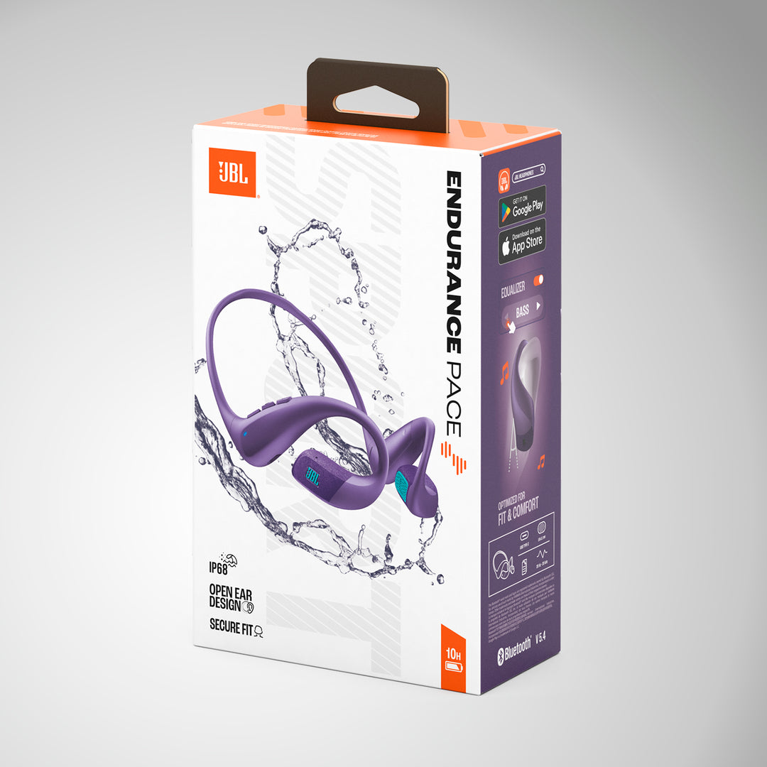 Audífonos inalámbricos JBL Endurance Pace Purpura - Achorao