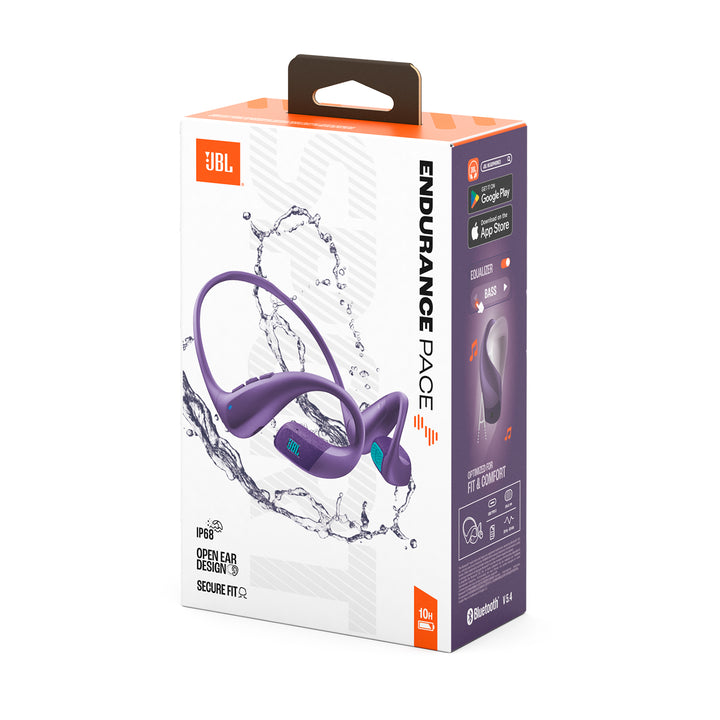 Audífonos inalámbricos JBL Endurance Pace Purpura - Achorao