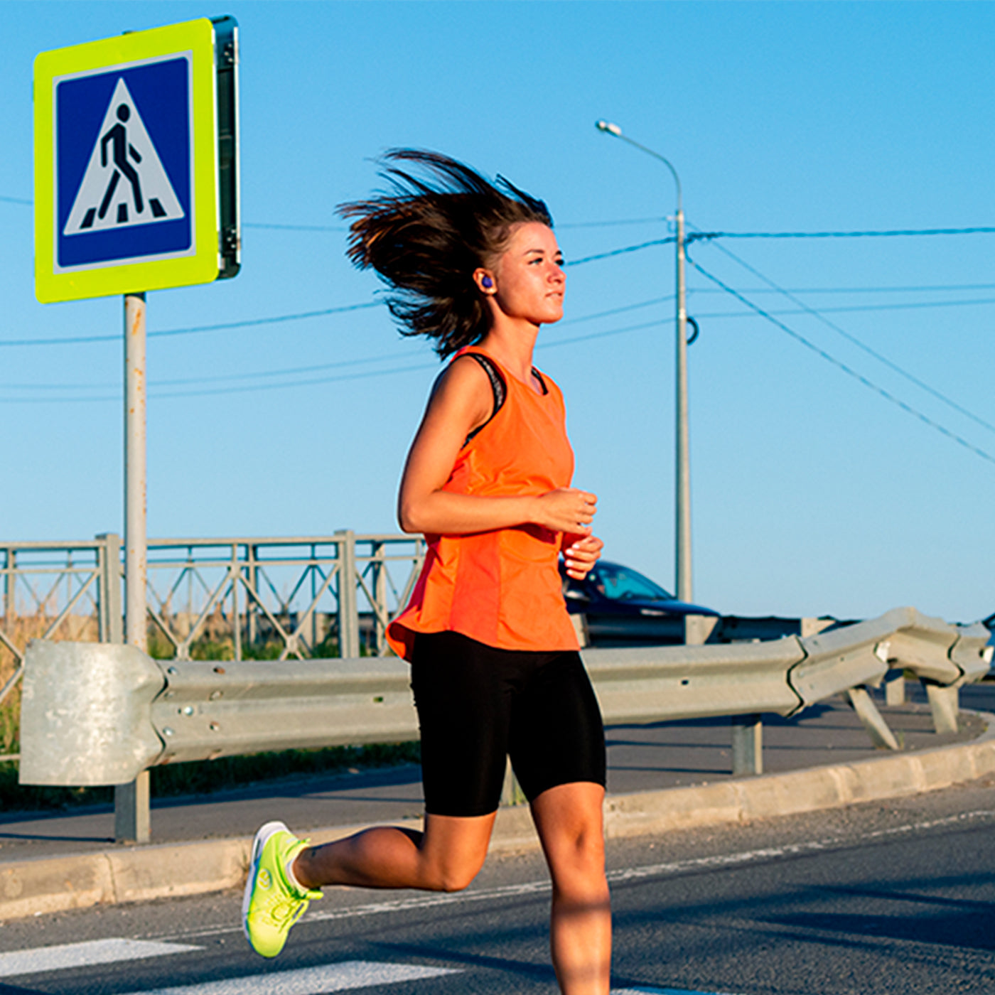 Audifonos JBL Endurance race 2 Headphones NC - Black