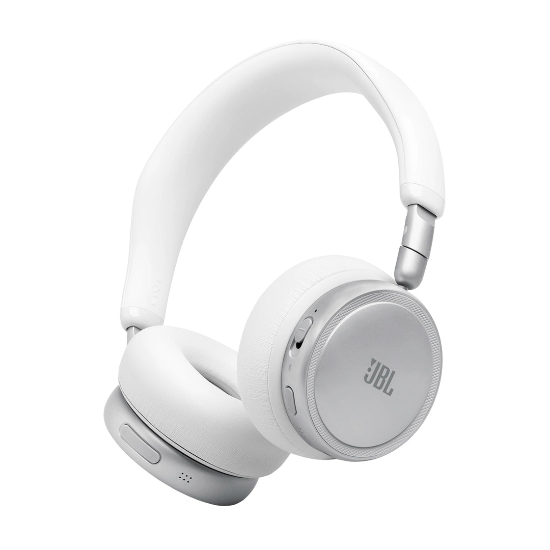 Audífonos inalámbricos JBL Live 680NC blancos con cancelación de ruido adaptativa 2.0