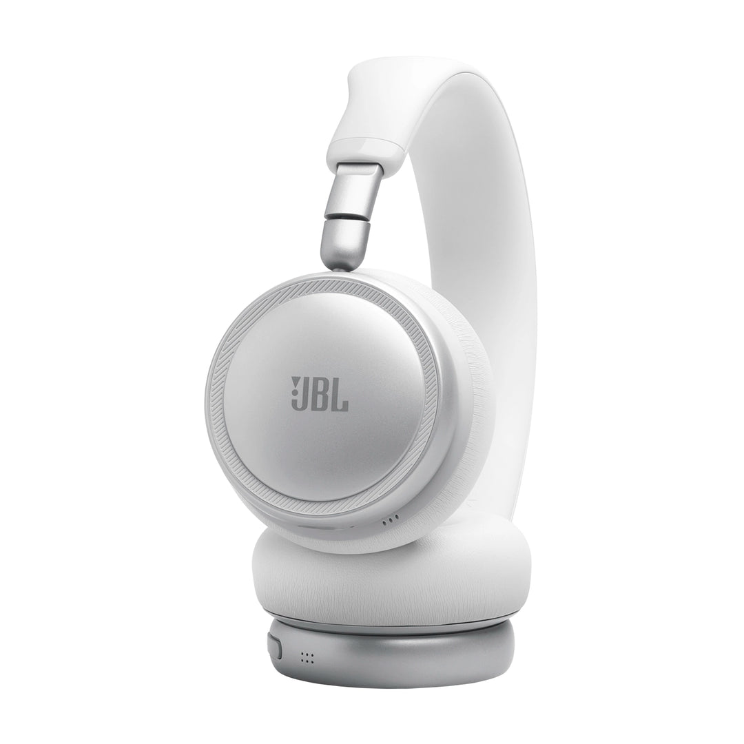 Audífonos inalámbricos JBL Live 680NC blancos con cancelación de ruido adaptativa 2.0