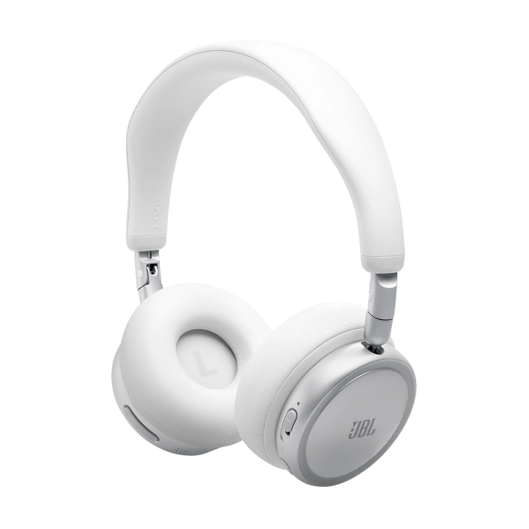 Audífonos inalámbricos JBL Live 680NC blancos con cancelación de ruido adaptativa 2.0