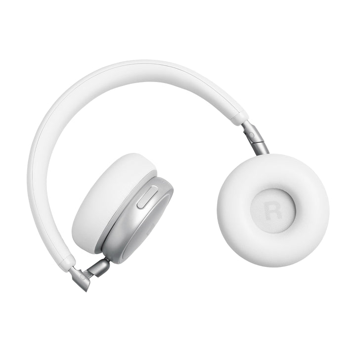Audífonos inalámbricos JBL Live 680NC blancos con cancelación de ruido adaptativa 2.0