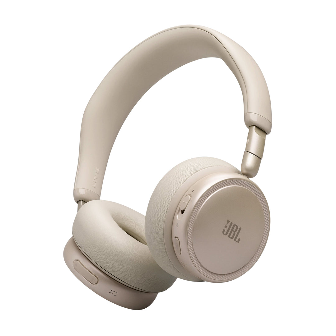 Audífonos inalámbricos JBL Live 680NC color arena con cancelación de ruido adaptativa 2.0