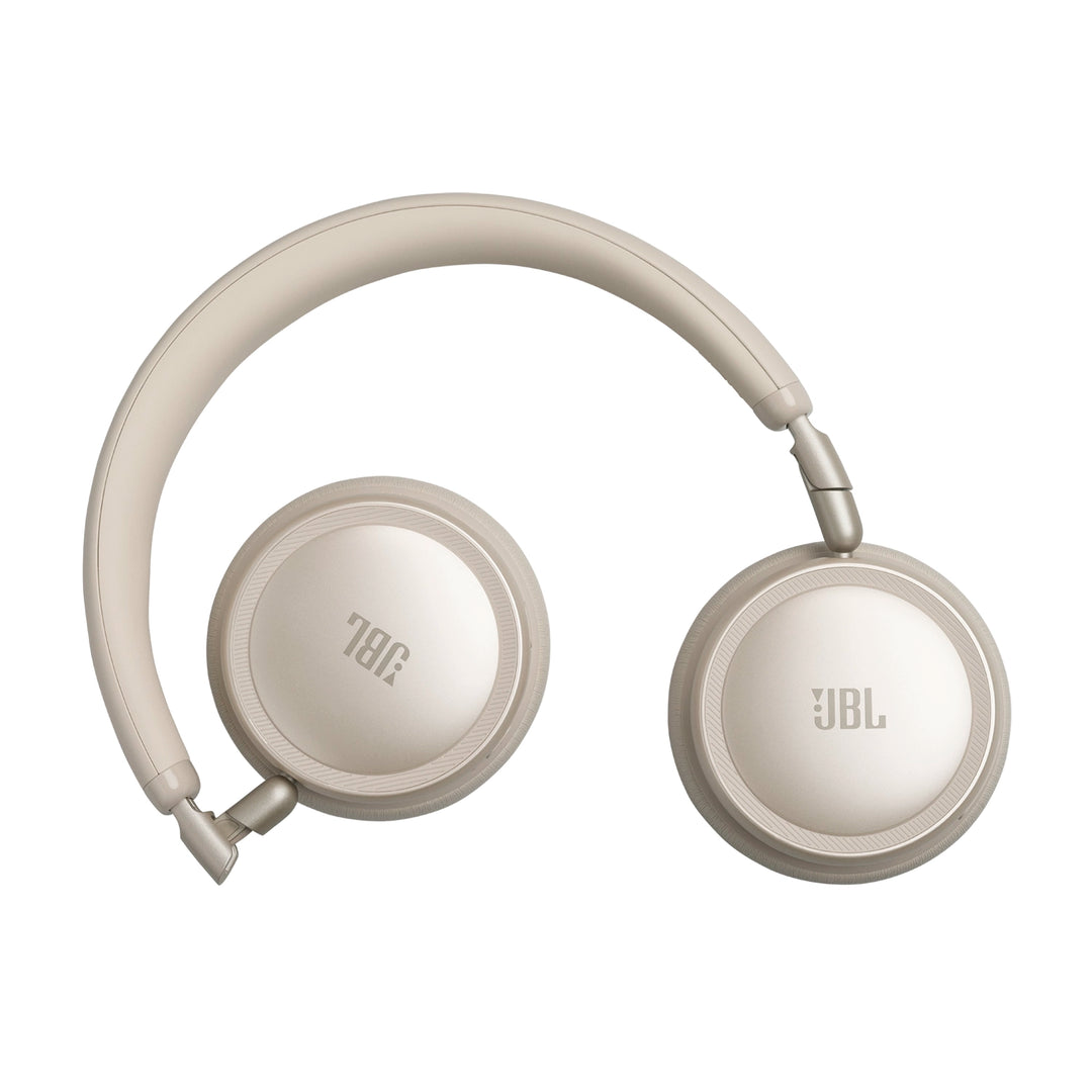 Audífonos inalámbricos JBL Live 680NC color arena con cancelación de ruido adaptativa 2.0