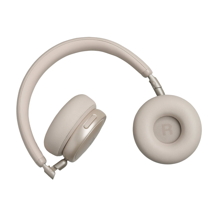 Audífonos inalámbricos JBL Live 680NC color arena con cancelación de ruido adaptativa 2.0