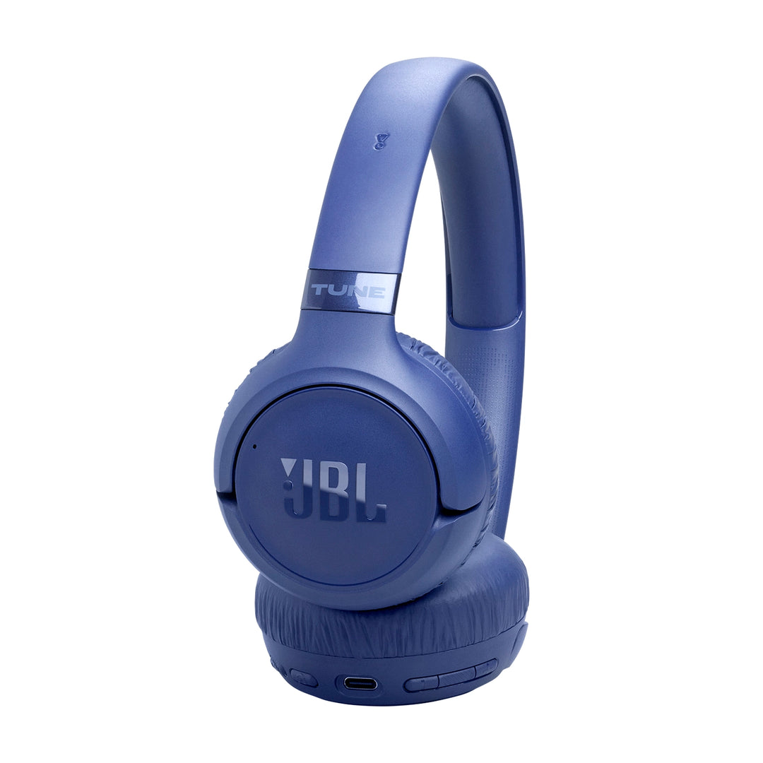 Audífonos inalámbricos JBL Tune 680NC azules con cancelación de ruido adaptativa
