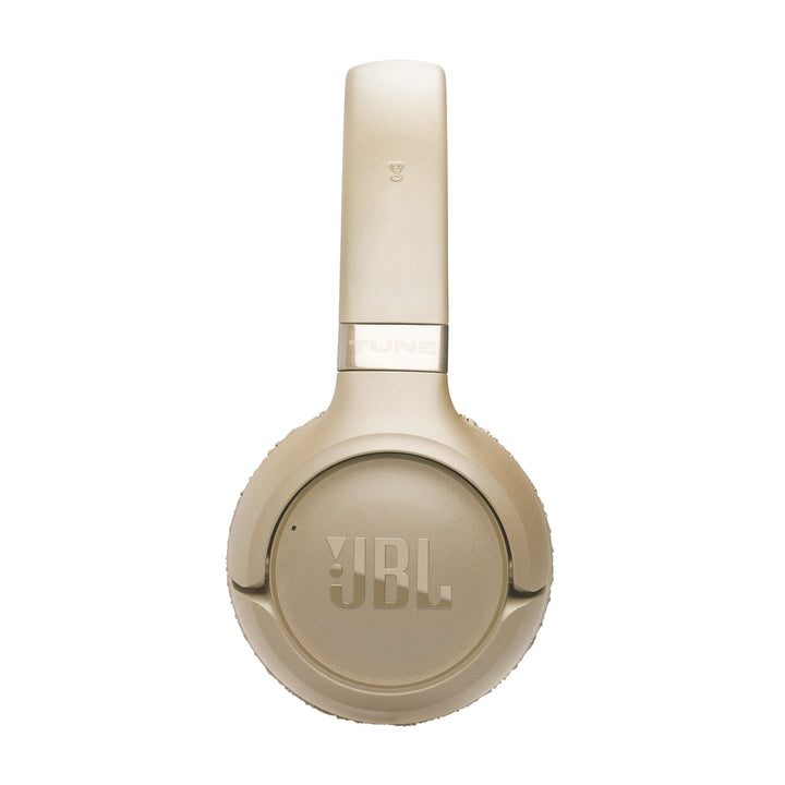Audífonos inalámbricos JBL Tune 680NC beige con cancelación de ruido adaptativa