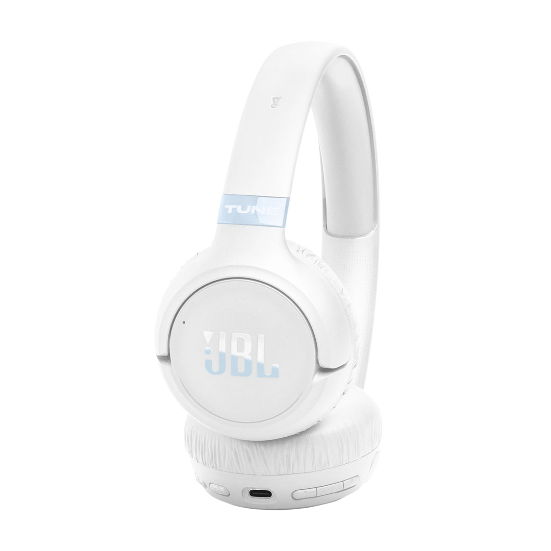 Audífonos inalámbricos JBL Tune 680NC blancos con cancelación de ruido adaptativa