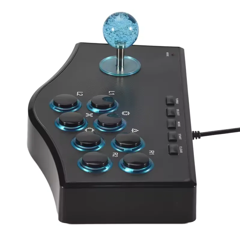 Joystick Arcade Mando USB 4 en 1 Nygacn para Android, PC, Smart TV, PS2, PS3 DEMO