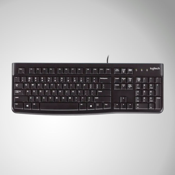 Teclado Logitech K120 Plug and Play Oficina Standard Durable DEMO - Achorao