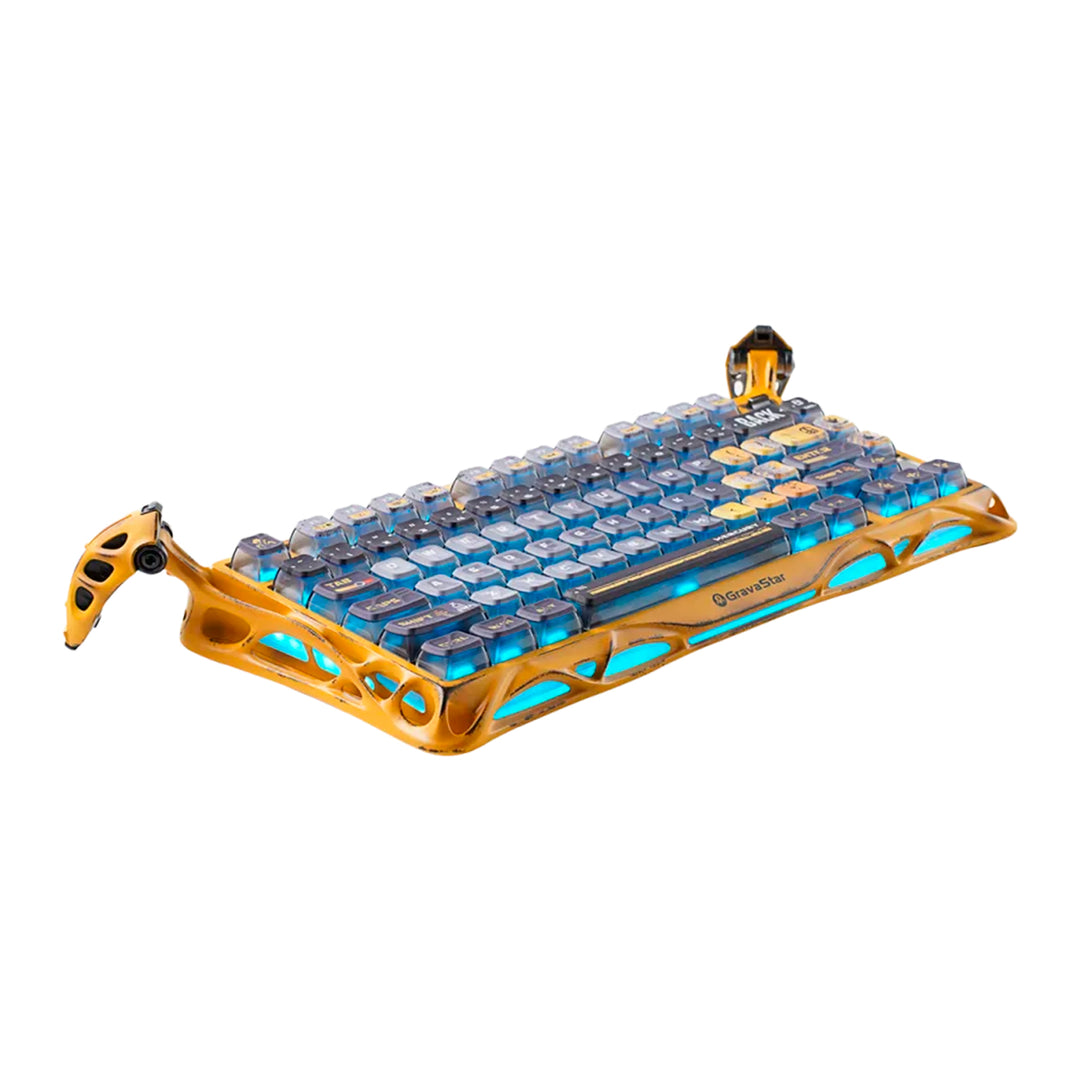 Teclado mecánico gamer Gravastar Mercury K1 Pro, inalámbrico - Achorao