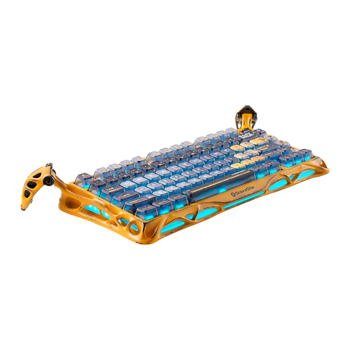 Teclado mecánico gamer Gravastar Mercury K1 Pro, inalámbrico - Achorao