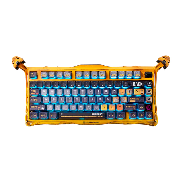 Teclado mecánico gamer Gravastar Mercury K1 Pro, inalámbrico - Achorao