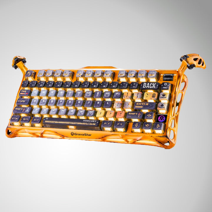 Teclado mecánico gamer Gravastar Mercury K1 Pro, inalámbrico - Achorao