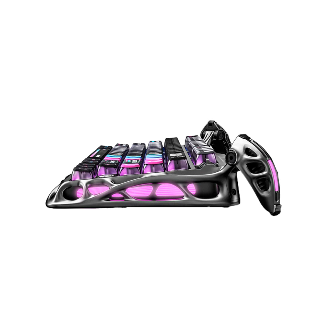 Teclado mecánico gamer Gravastar Mercury K1 Pro, inalámbrico - Achorao