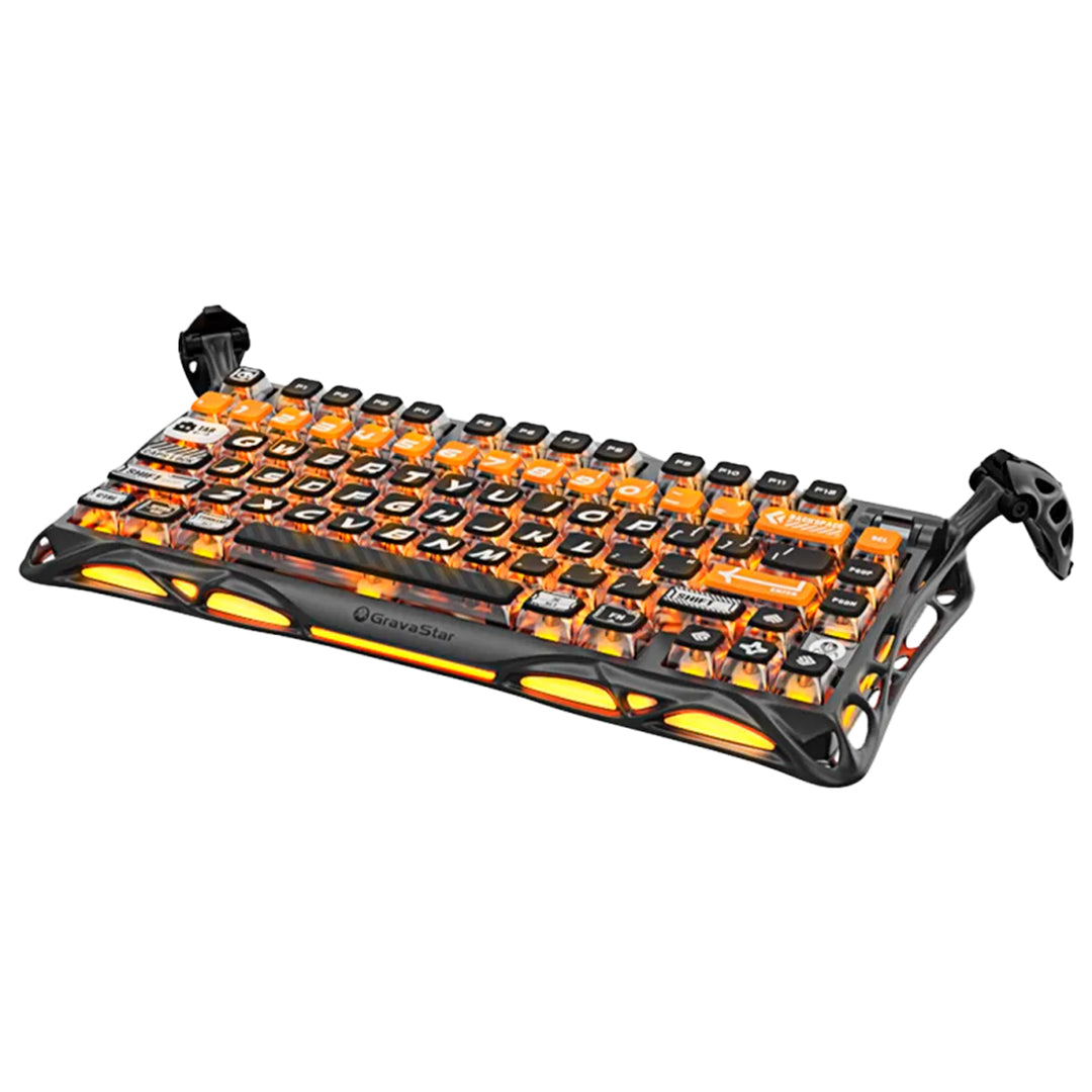 Teclado mecánico gamer Gravastar Mercury K1 Pro, inalámbrico - Achorao