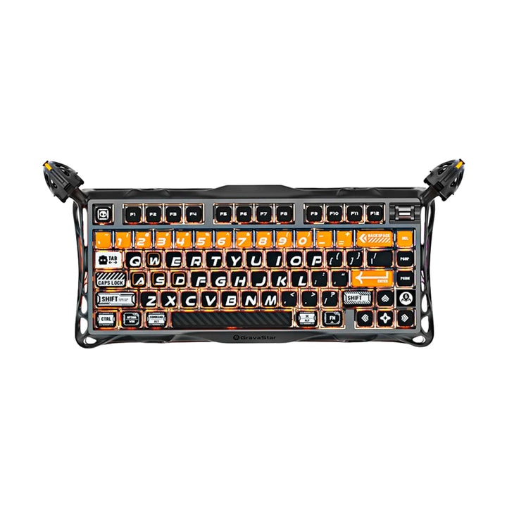 Teclado mecánico gamer Gravastar Mercury K1 Pro, inalámbrico - Achorao