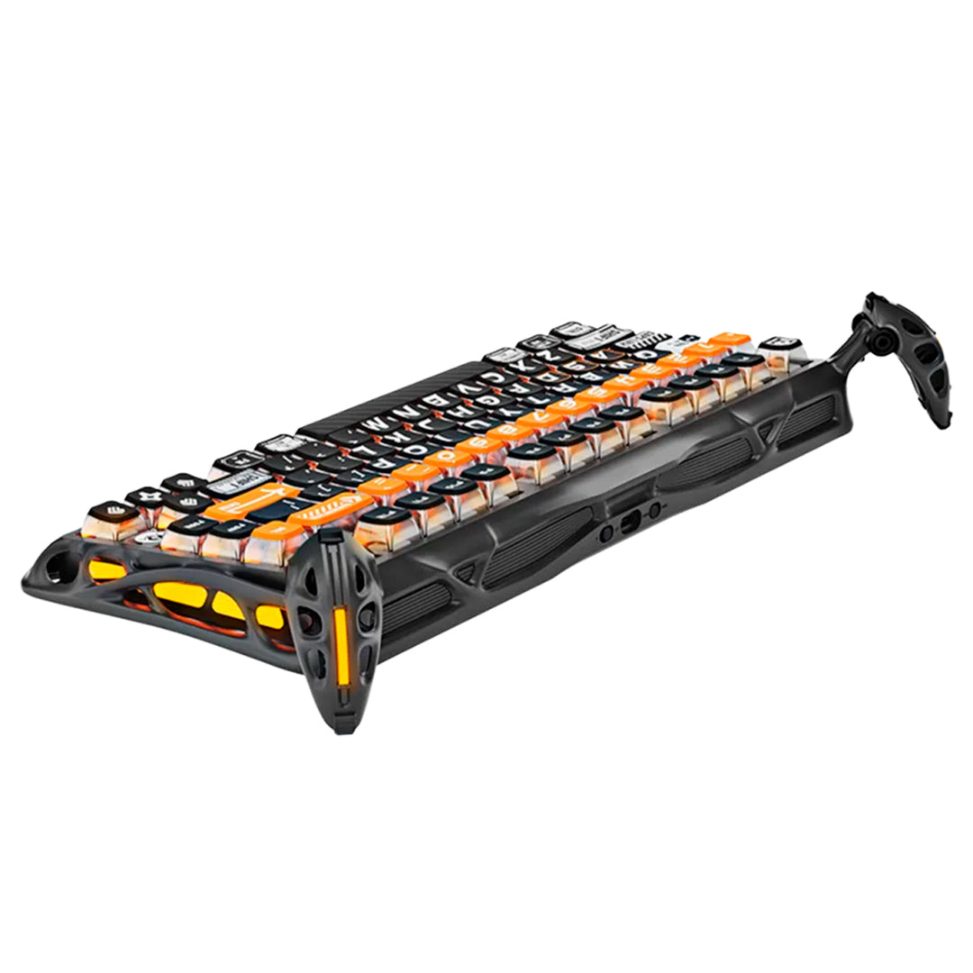 Teclado mecánico gamer Gravastar Mercury K1 Pro, inalámbrico - Achorao
